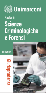 Master Universitati di II Livello in Scienze Criminologiche e Forensi
