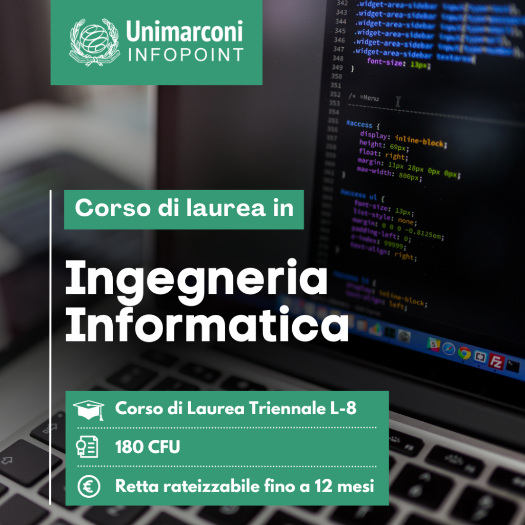 Unimarconi Laurea Triennale in Ingegneria Informatica L8