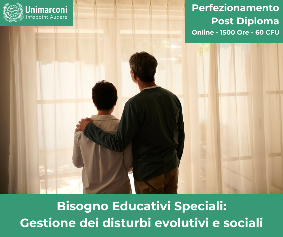 corsi di perfezionamento unimarconi BES gestione dei disturbi evolutivi speciali