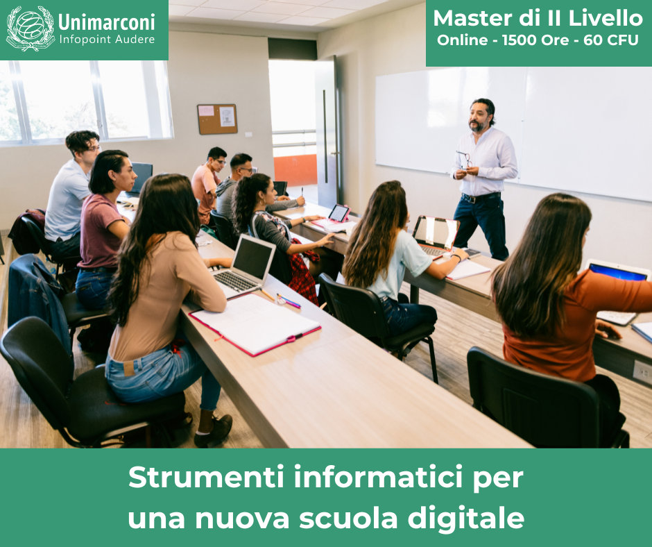 master scuola unimarconi strumenti informatici per una nuova scuola digitale
