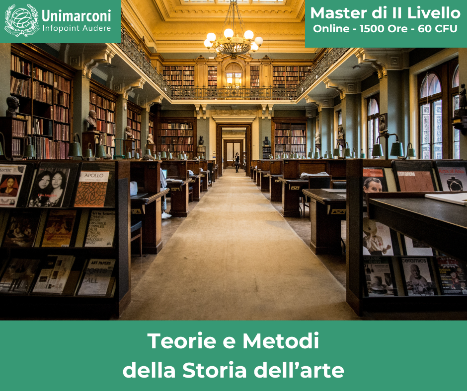 master scuola unimarconi teorie e metodi della storia dell arte