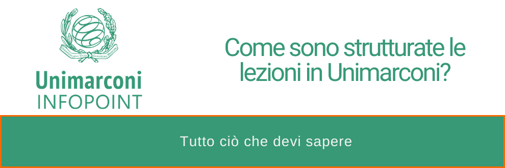 Come sono strutturate le lezioni in Unimarconi?