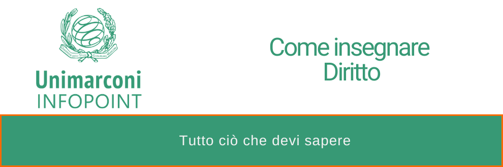 come insegnare diritto